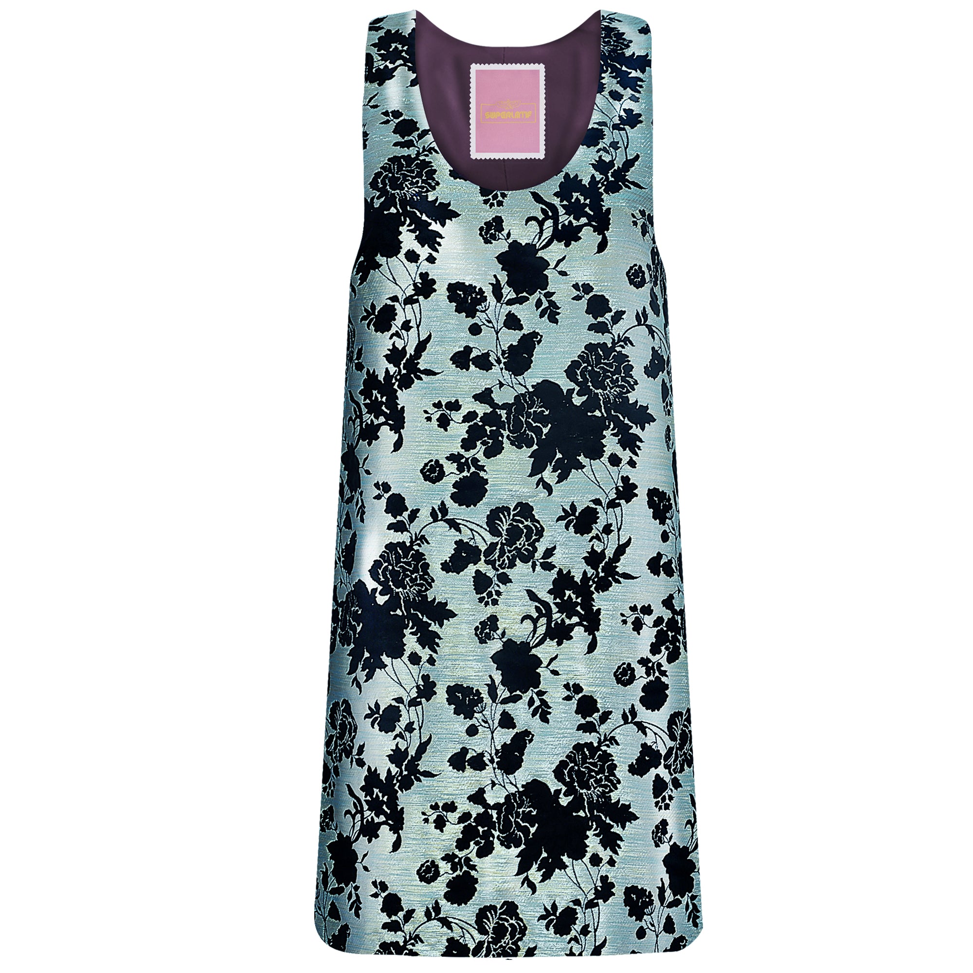 MINI DRESS JUMPER NEGRO