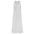 MAXI DRESS NINFA VIBORA PLATA