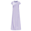 MAXI DRESS TAO RAYAS MORADO