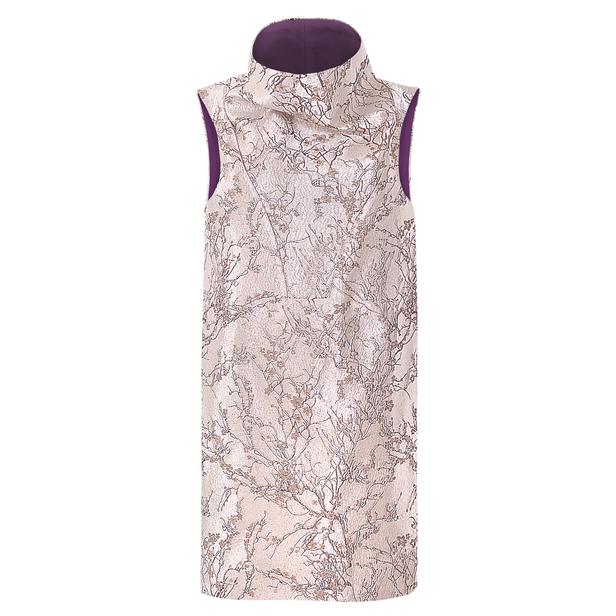 MINI DRESS CUELLO BLOSSOM