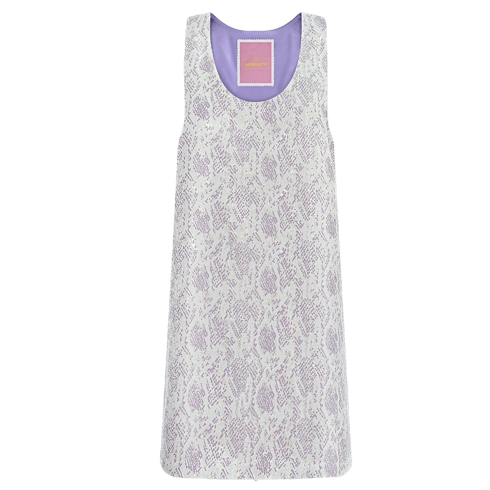 MINI DRESS JUMPER VIBORA MORADA