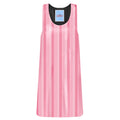 MINI DRESS JUMPER RAYAS ROSA
